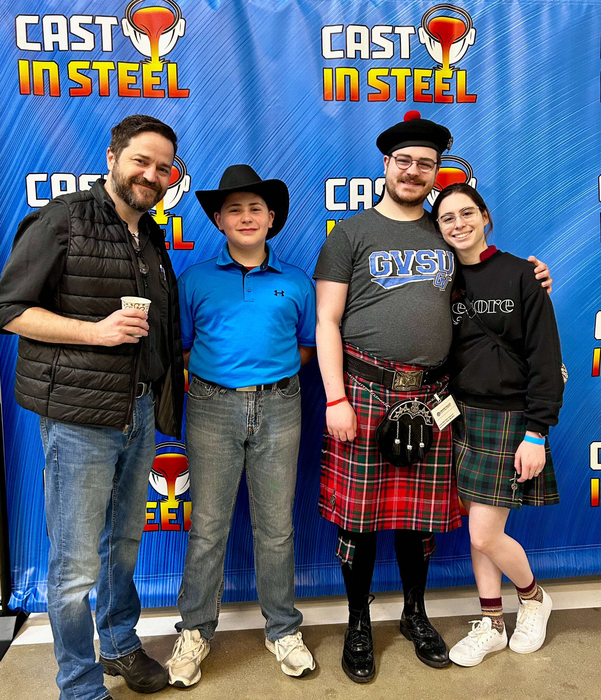 GVSU Cast In Steel team members